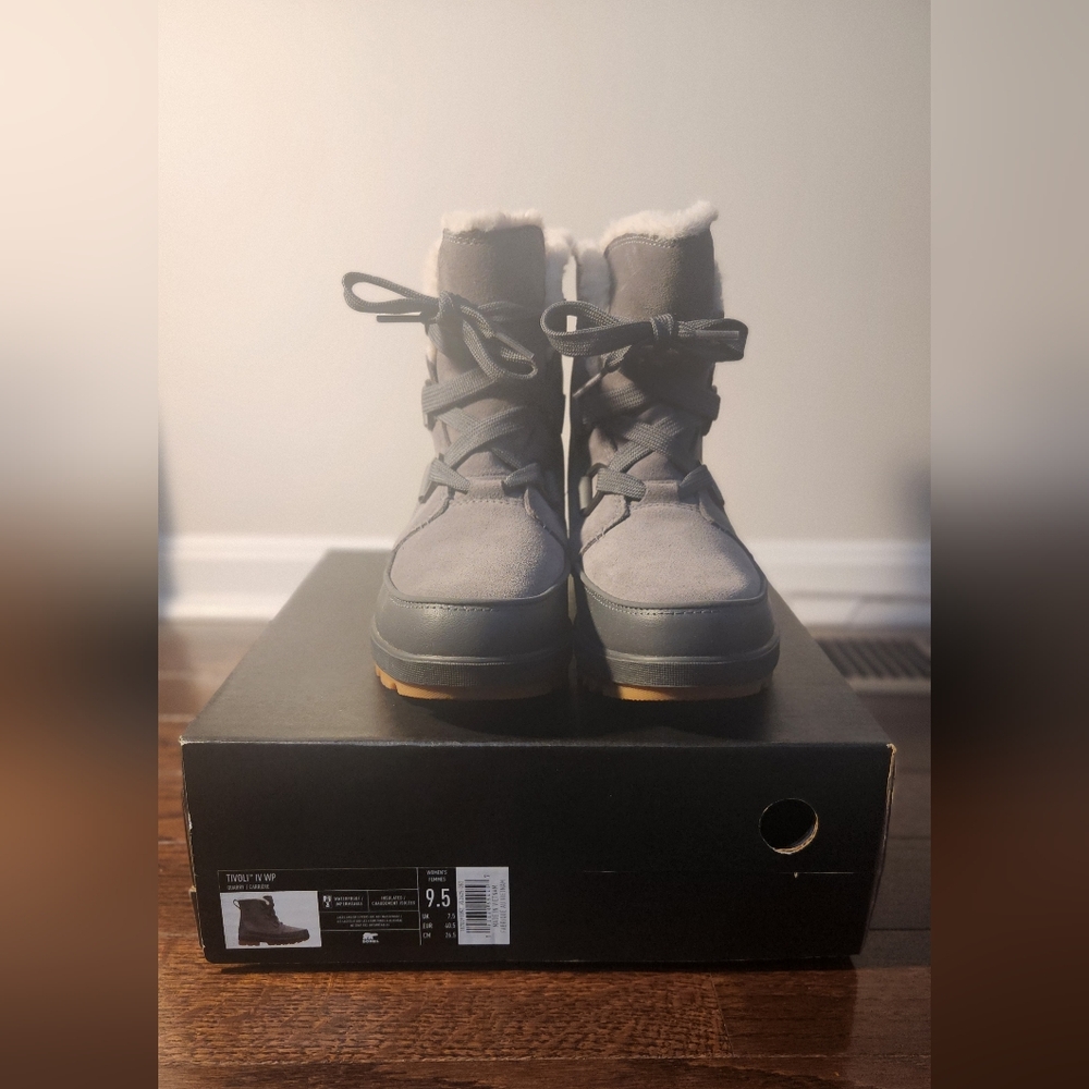 Sorel Gray Waterproof Boots